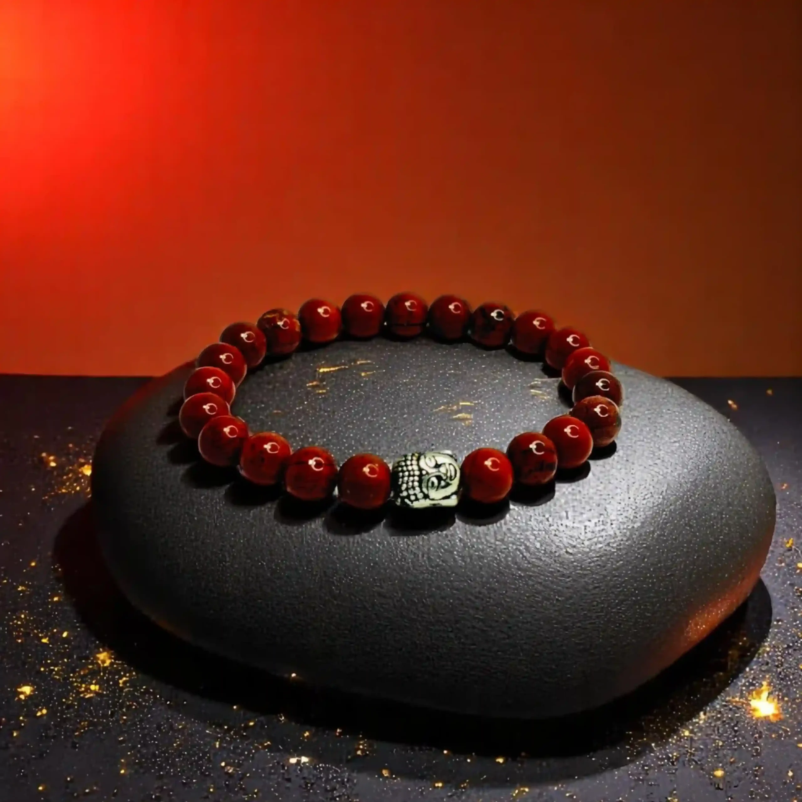 Red Jasper Bracelet - Grounding Stone